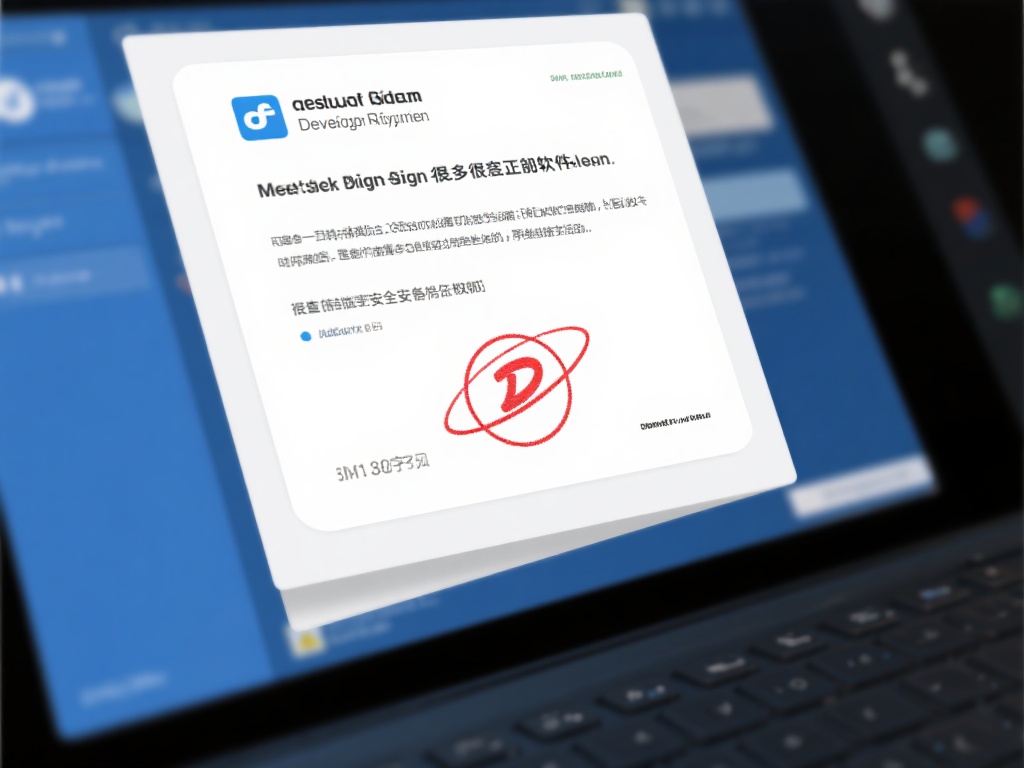 检查数字签名
很多正规软件会带有开发者的数字签名