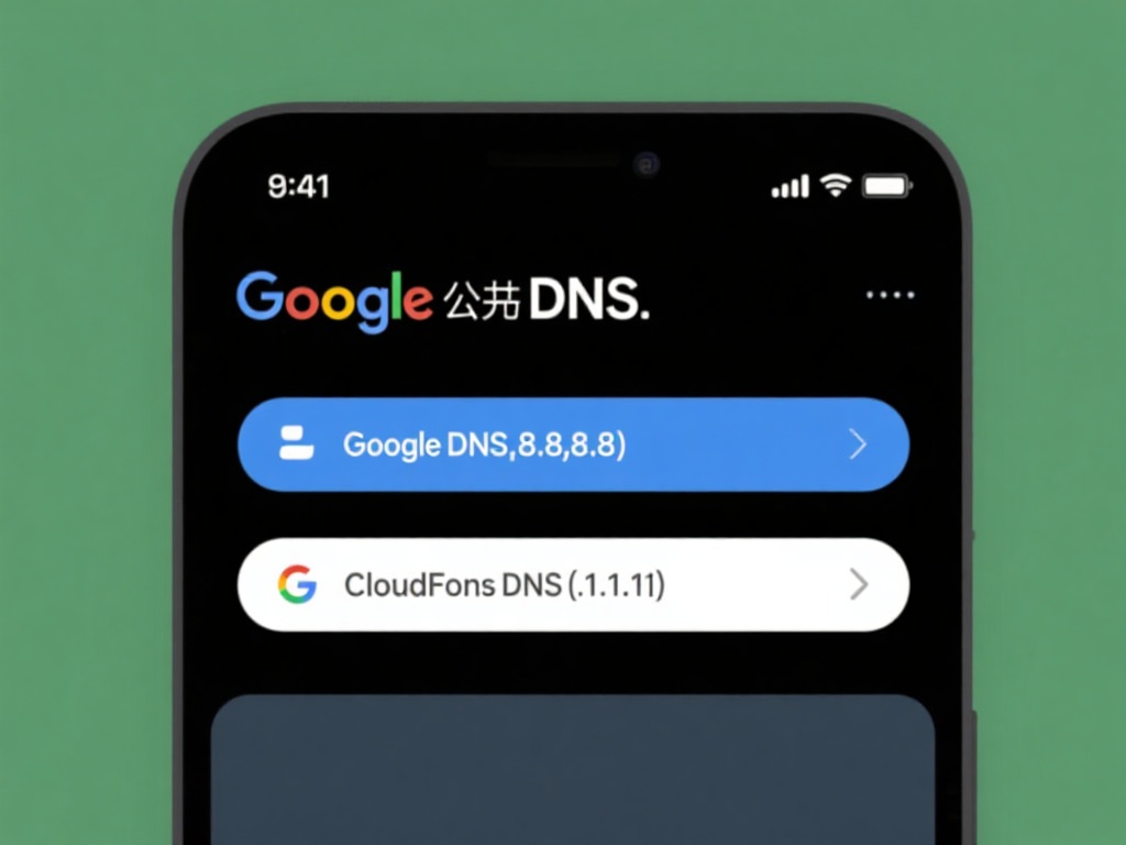 选择可靠的公共DNS：Google&nbsp;DNS&nbsp;(8.